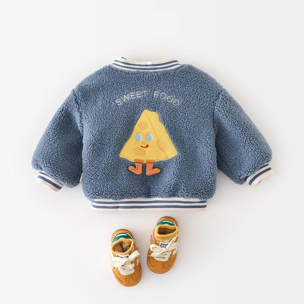 Toddler Boy Winter Fleece Jacket - Veste rembourrée en coton pour bébés