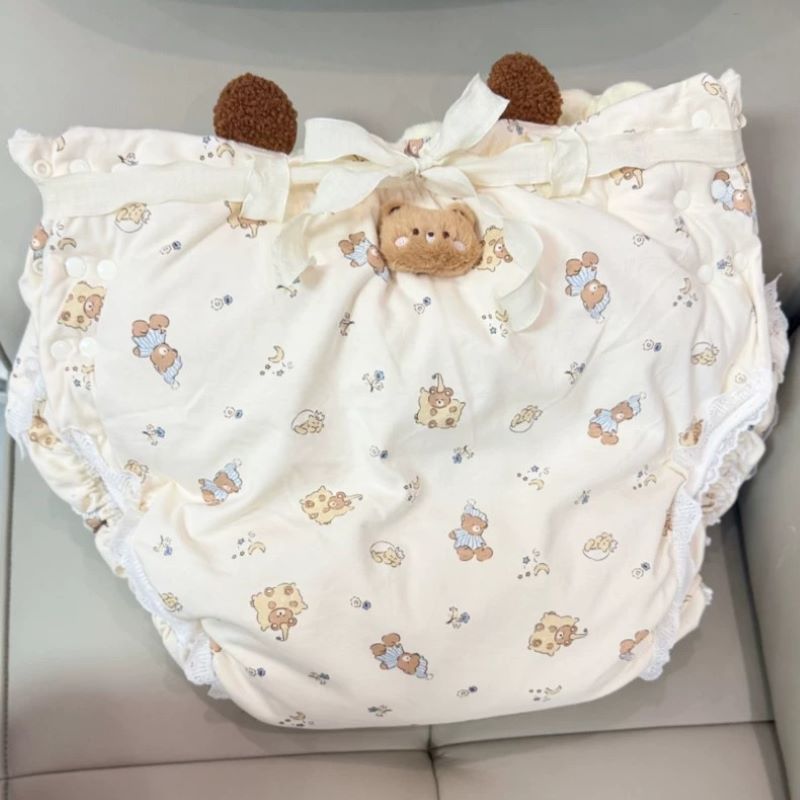 Diapering - Couches lavables en coton pour adultes,