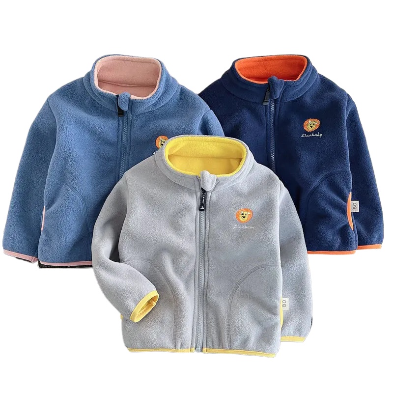 Toddler Boy Winter Fleece Jacket - Cardigan à Capuche pour Enfant, Garçon