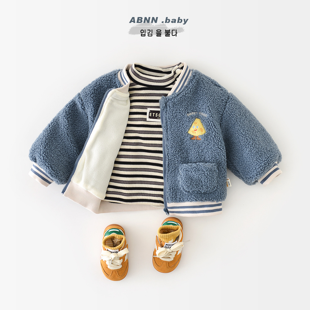 Veste rembourrée en coton pour - Toddler Boy Winter Fleece Jacket avis et prix