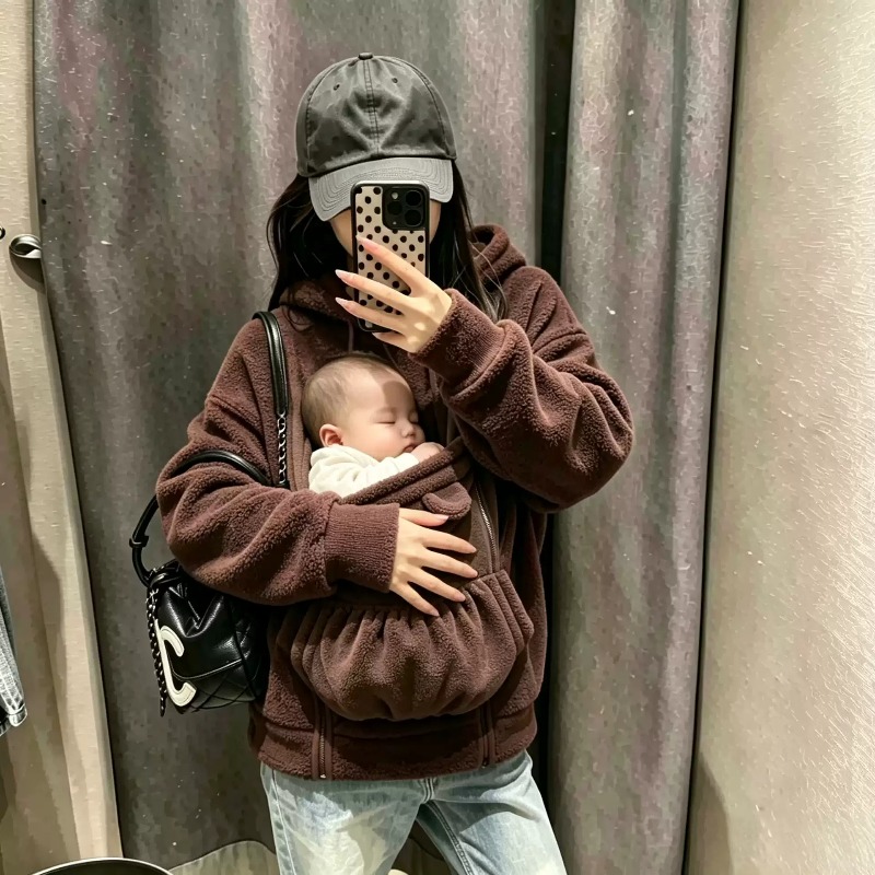 Manteau à capuche en polaire 2 - Maternity Wear avis et prix