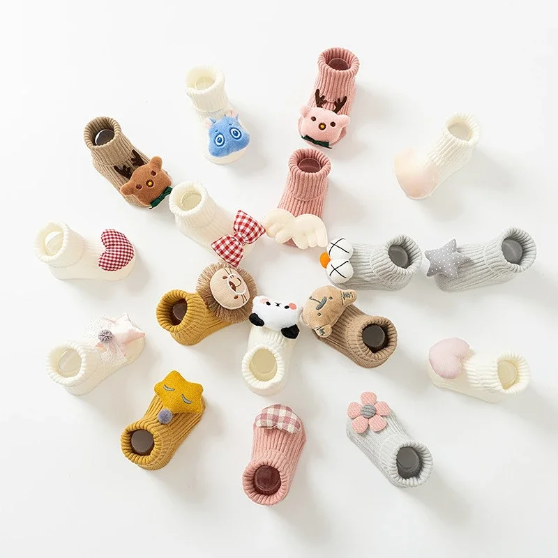 Chaussettes chaudes et mignonn - Unisex Baby Socks Non Slip avis et prix
