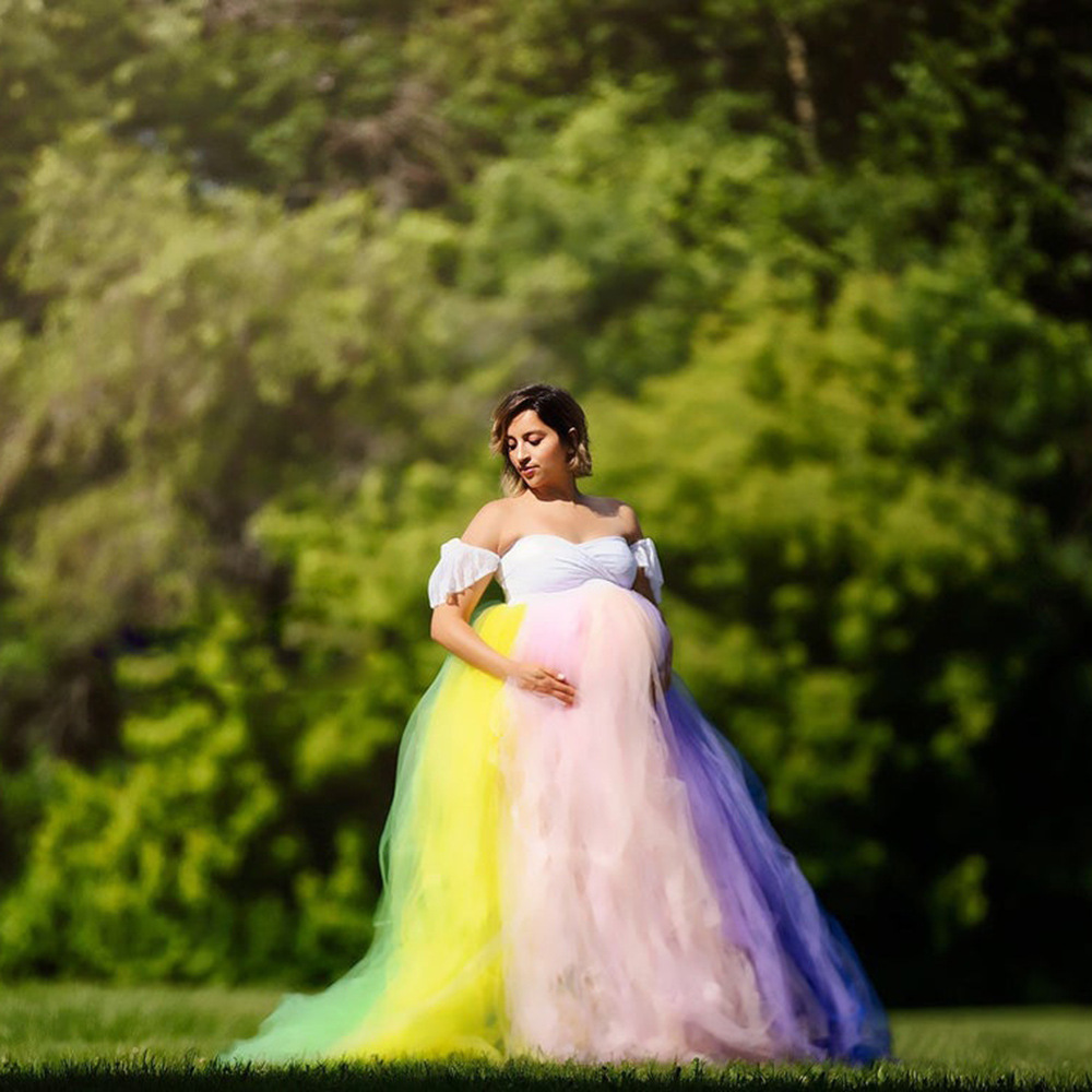 Robe longue de maternité en de - Maternity Wear avis et prix