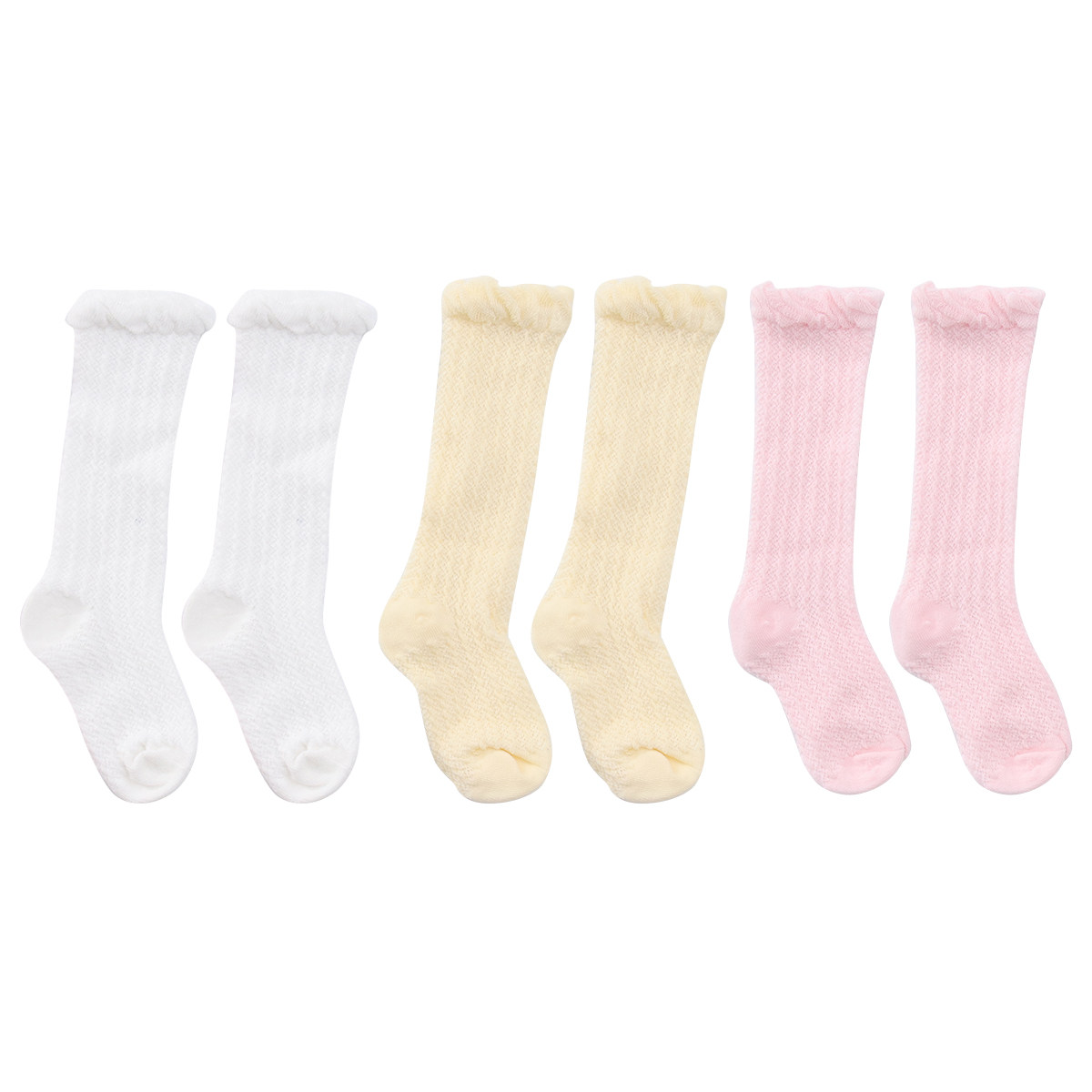 3 paires de chaussettes longue - Unisex Baby Socks Non Slip avis et prix